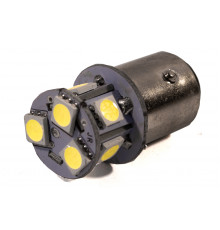 Світлодіодна лампа AllLight T25 8 діодів 5050 1156 BA15S 12V WHITE