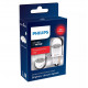 Комплект світлодіодних ламп Philips 11065XURX2 W21W 12/24V Red