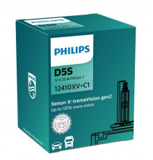 Ксенонова лампа Philips Xenon D5S X-treme Vision gen2 12410XVC1 +150%
