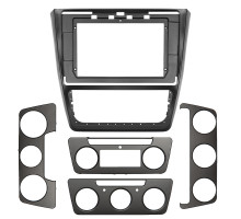 Перехідна рамка No Brand Skoda Octavia 2004-2014 р F-6502 Black (6529-22642)