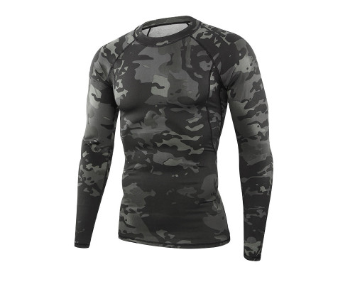 Термобілизна чоловіча Lesko A152 3XL Camouflage Чорний (3566-19498) Термобілизна чоловіча Lesko A152 3XL Camouflage Чорний (3566-19498)