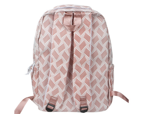 Рюкзак підлітковий No Brand 5108 42х29 см Pink 13082-84476