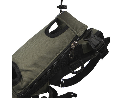 Рюкзак-кенгуру для тварин No Brand A01002-NF Green M 13093-83618