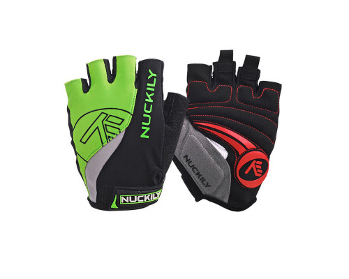 Спортивні велоперчатки Nuckily PC01 S Green Спортивні велоперчатки Nuckily PC01 S Green