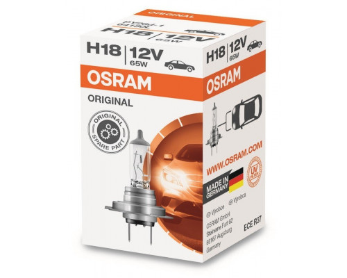Автолампа OSRAM H18 64180L 65W 12V PY26D-1 10X1 Автолампа OSRAM H18 64180L 65W 12V PY26D-1 10X1