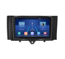 Штатна магнітола Lesko для Smart Fortwo 452 2011-2017 9" 6/128Gb 4G Wi-Fi GPS Top (12576-75618)