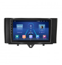 Штатна магнітола Lesko для Smart Fortwo 452 2011-2017 9" 6/128Gb 4G Wi-Fi GPS Top (12576-75618)