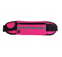 Сумка для бігу на пояс RunningBag Вологостійка Pink (361572)