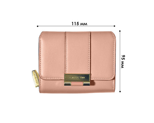Жіночий гаманець Eastern STAR C319-2B 11,5х9,5 см Рожевий 13196-84704