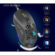 Миша бездротова HXSJ Т28 з акумулятором та RGB підсвічуванням 2,4G+Bluetooth Black