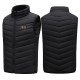 Жилетка з підігрівом Lesko M01-9S 2XL Black