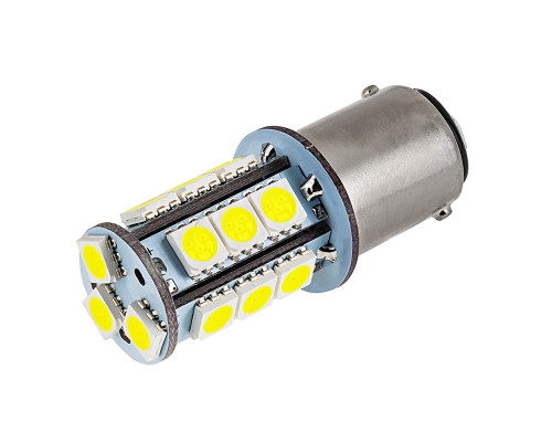 Світлодіодна лампа AllLight T25 18 діодів 5050 1156 BA15S 12V WHITE Світлодіодна лампа AllLight T25 18 діодів 5050 1156 BA15S 12V WHITE
