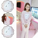 Жіноча тепла піжама Lesko Owl Pink 2XL костюм для дому