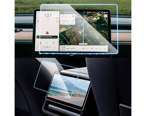 Захисне скло Lesko SS-GHM-TSL4 для Tesla 3 Highland 2023-2024 13408-85580