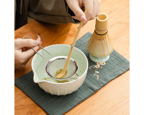 Набір для приготування чаю матчу No Brand Matcha 3125 Mint Green 7 предметів 13275-85683