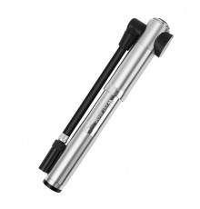 Насос велосипедний West Biking 0711068 Ручний з індикатором 210 мм Сірий (5002-59276)