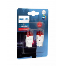 Автолампа діоди PHILIPS 11066U30RB2 W21/5W LED 12V Ultinon Pro3000 RED