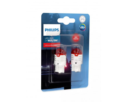 Автолампа діоди PHILIPS 11066U30RB2 W21/5W LED 12V Ultinon Pro3000 RED Автолампа діоди PHILIPS 11066U30RB2 W21/5W LED 12V Ultinon Pro3000 RED