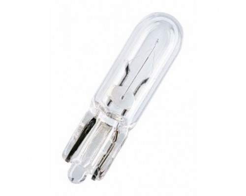 Автолампа ук. OSRAM 2722 2W 12V W2x4.6D 5X10FS Автолампа ук. OSRAM 2722 2W 12V W2x4.6D 5X10FS