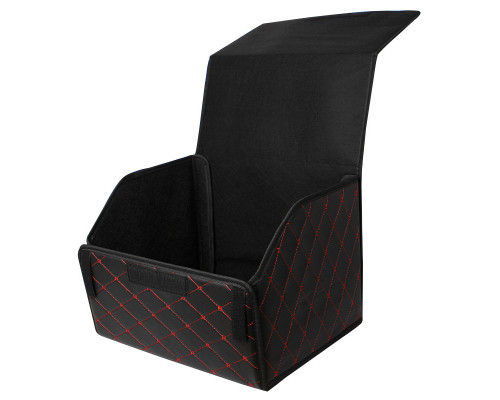 Автомобільний органайзер Lesko ZWX-002 Black/Red 40х30х30 см Автомобільний органайзер Lesko ZWX-002 Black/Red 40х30х30 см