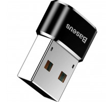 Перехідник BASEUS USB to USB-C для зарядки і синхронізації Чорний