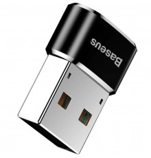 Перехідник BASEUS USB to USB-C для зарядки і синхронізації Чорний