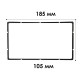 Перехідна рамка 178x102 мм Lesko 2 DIN HEVXM Ford B-Max 2012-2017