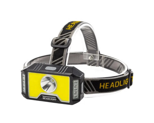 Ліхтар акумуляторний налобний HeadLight SL-13 3W+COB10W Ліхтар акумуляторний налобний HeadLight SL-13 3W+COB10W