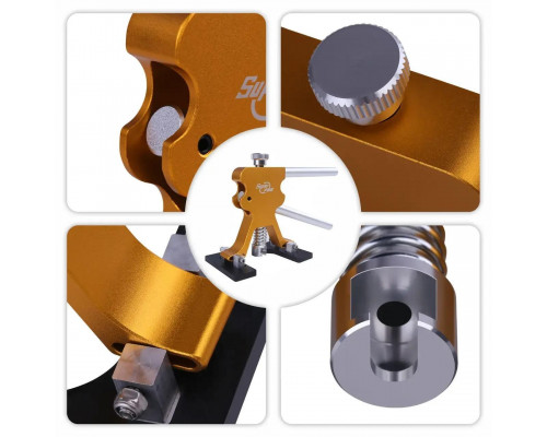 Набір рихтувальних інструментів Icar молоток + мініліфтер з грибками 41 предмет Різнокольоровий (С051263)