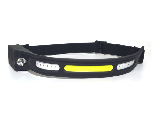 Ліхтар акумуляторний налобний HeadLight WJ-003 3W+COB3W Ліхтар акумуляторний налобний HeadLight WJ-003 3W+COB3W