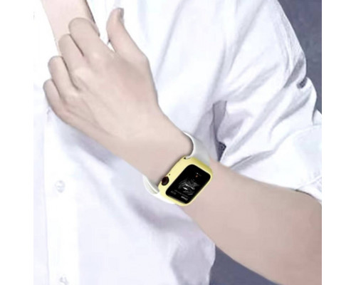 Захисний чохол для Apple Watch СВ 44 мм Жовтий 457767664 Захисний чохол для Apple Watch СВ 44 мм Жовтий 457767664