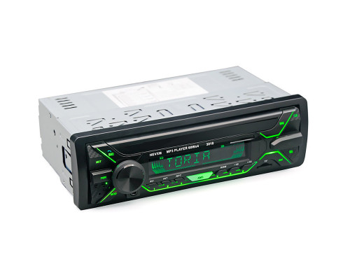 Магнітола HEVXM 3010 1DIN гучномовець функція Bluetooth microSD MP3 AUX FM пульт керування (2347-5560)