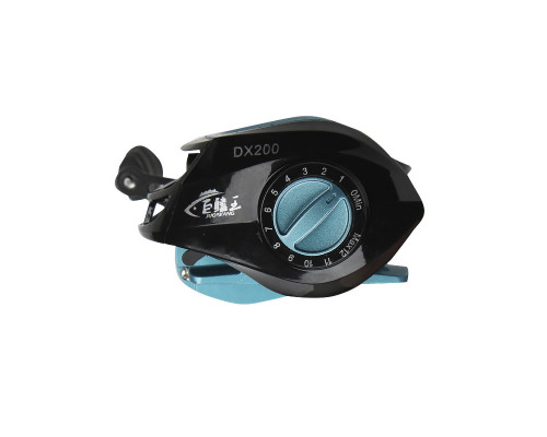 Котушка мультиплікаторна Juqiwang DX 200 Right Black-Blue 13558-85978