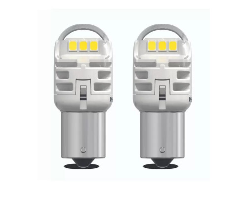 Комплект світлодіодних ламп Philips 11498CU60X2 P21W LED Ultinon Pro6000 SI 12V BA15S white Комплект світлодіодних ламп Philips 11498CU60X2 P21W LED Ultinon Pro6000 SI 12V BA15S white