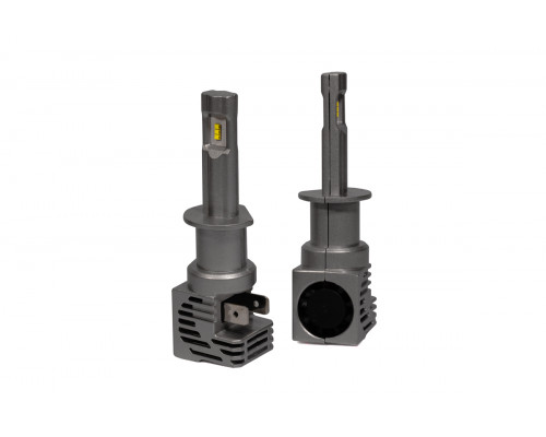 Комплект LED ламп HeadLight M3 H1 (P14,5s) 27W 9-32V 6000K з активним охолодженням Комплект LED ламп HeadLight M3 H1 (P14,5s) 27W 9-32V 6000K з активним охолодженням