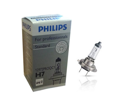 Автолампа PHILIPS 12972PROQC1 H7 55W 12V PX26d Standart Автолампа PHILIPS 12972PROQC1 H7 55W 12V PX26d Standart