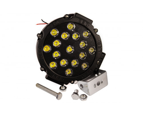 Світлодіодна фара AllLight 51W BLACK 17chip OSRAM 3535 spot 9-30V Світлодіодна фара AllLight 51W BLACK 17chip OSRAM 3535 spot 9-30V