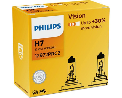 Автолампа PHILIPS 12972PRC2 H7 55W 12V PX26d Premium 2pcs. Автолампа PHILIPS 12972PRC2 H7 55W 12V PX26d Premium 2pcs.
