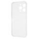Силіконовий протиударний чохол панель + скло 9Н на Iphone 15 Pro прозорий Case (46453242454)