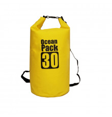 Водонепроникний рюкзак/гермомішок із шлейкою на плече Ocean Pack 30 л Yellow (553582153120)