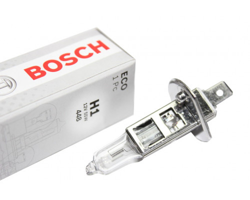Автолампа BOSCH ECO H1 55W 12V P14,5s (1987302801) Автолампа BOSCH ECO H1 55W 12V P14,5s (1987302801)