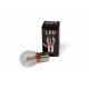 Світлодіодна лампа StarLight T25 18 chip СОВ 12V WHITE FLASH у скляній колбі