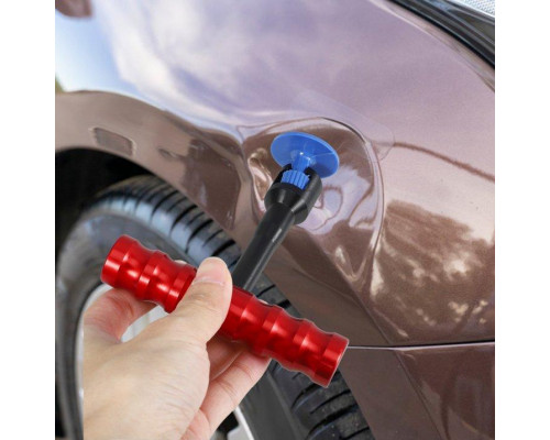 Набір для видалення вм'ятин на автомобілі iCarPro з грибками 18 шт Червоно-чорний (С051363)