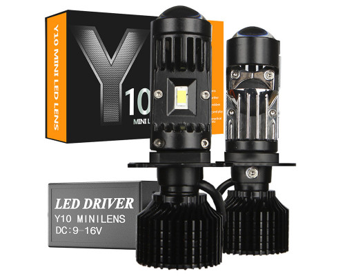 Автомобільні світлодіодні LED лампи далекого та ближнього світла DXZ A-Y10 H7 2 шт 13063-83437