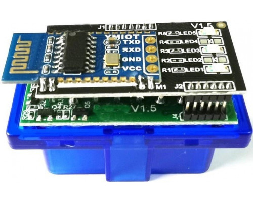 Автосканер діагностичний адаптер ELM 327 v1.5 із чіпом Pic18F25K80 повна версія OBD 2 Bluetooth (RT050700) Автосканер діагностичний адаптер ELM 327 v1.5 із чіпом Pic18F25K80 повна версія OBD 2 Bluetooth (RT050700)