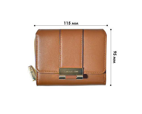 Жіночий гаманець Eastern STAR C319-2B 11,5х9,5 см Brown 13196-84708