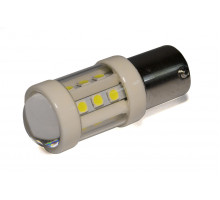 Світлодіодна лампа StarLight T25 18 діодів SMD 12-24V 6.5W WHITE прозора лінза