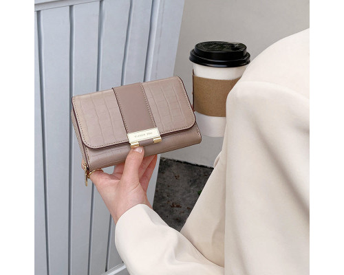 Жіночий гаманець Eastern STAR C319-3A 15х10 см Latte 13198-84701