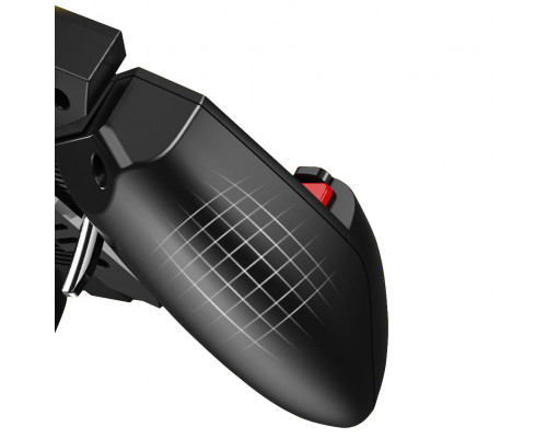 Бездротовий геймпад тригер для смартфонів Union PUBG Mobile AK77 з вентилятором та акумулятором на 4000 mAh Чорний (039) Бездротовий геймпад тригер для смартфонів Union PUBG Mobile AK77 з вентилятором та акумулятором на 4000 mAh Чорний (039)