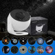 Проєктор-нічник Globe Galaxy Projector 13 в 1 зоряне небо галактика Black-White